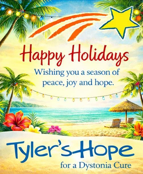 Happy Holidays! from Tyler's Hope